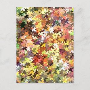 AUTUMN TREES BRIEFKAART