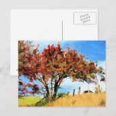 AUTUMN TREES BRIEFKAART (Voorkant / Achterkant)