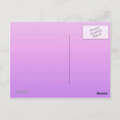 Autumn Trees Briefkaart (Achterkant)