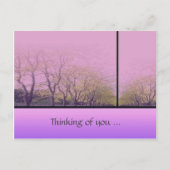 Autumn Trees Briefkaart (Voorkant)