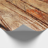 Autumn Trees Bruin Oranje bos Cadeaupapier (Hoek)