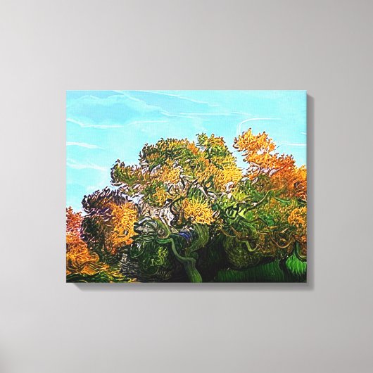 AUTUMN TREES CANVAS AFDRUK (Voorkant)