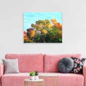AUTUMN TREES CANVAS AFDRUK (Insitu (Woonkamer))