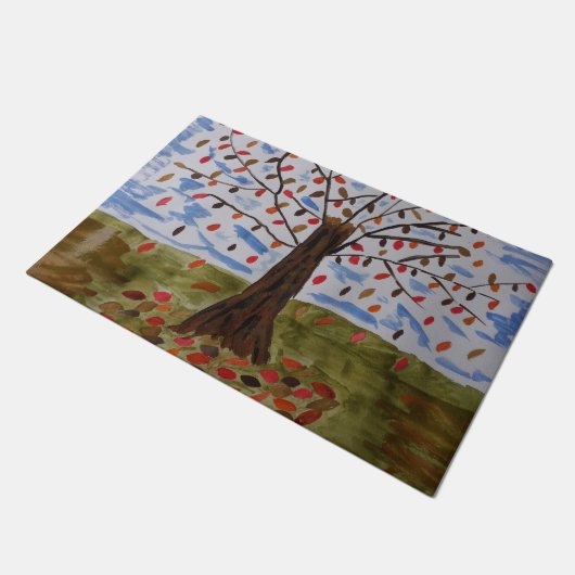 Autumn Trees Deurmat (Schuin)