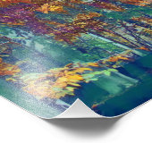 Autumn Trees Foto Afdruk (Hoek)