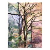 AUTUMN TREES FOTO AFDRUK (Voorkant)