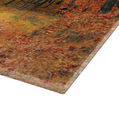 Autumn Trees Glass Cutting Board Snijplank (Hoek)