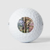 AUTUMN TREES GOLFBALLEN (Voorkant)