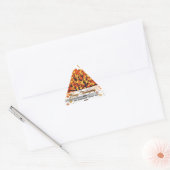 autumn trees happy thanksgiving  sticker (Envelop)