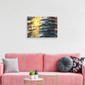 Autumn Trees in Whistler, B.C. Canvas Afdruk (Insitu (Woonkamer))