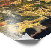 Autumn Trees inktblok Foto Afdruk (Hoek)