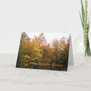 Autumn Trees Kaart
