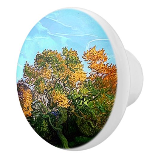 AUTUMN TREES KERAMISCHE KNOP (Rechts)