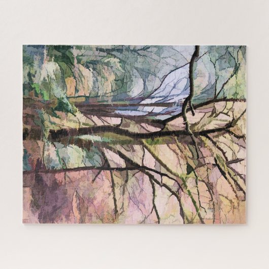 AUTUMN TREES LEGPUZZEL (Horizontaal)