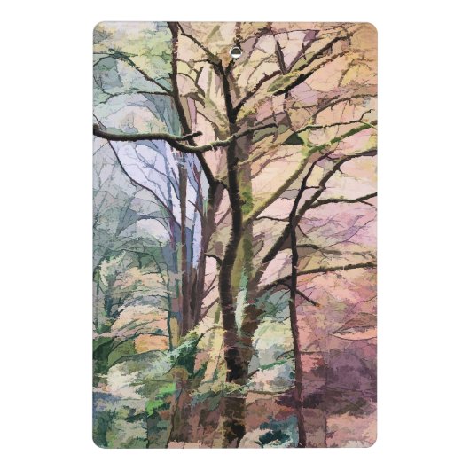 AUTUMN TREES MINI KLEMBORD (Achterkant)