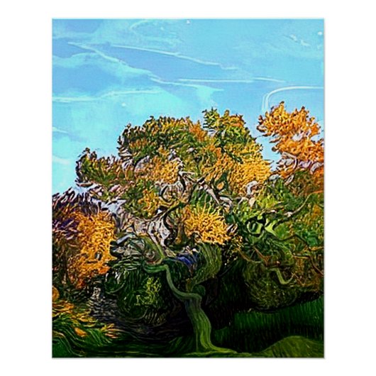 AUTUMN TREES PERFECT POSTER (Voorkant)