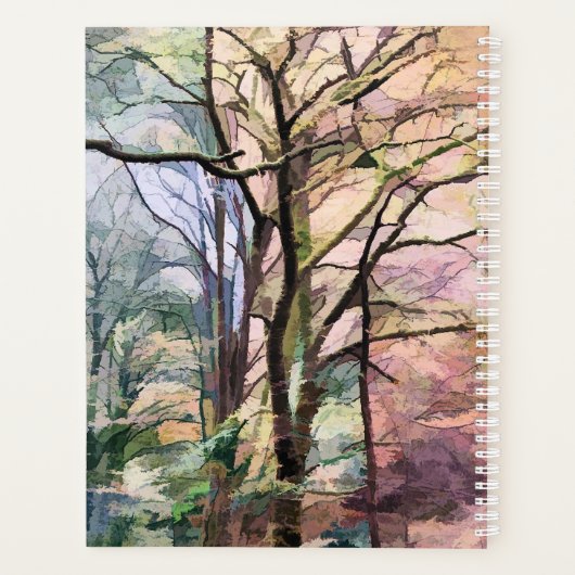 AUTUMN TREES PLANNER (Achterkant)