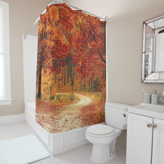 Autumn Trees Shower Curtain Douchegordijn (In situ)