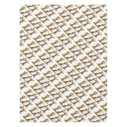 Autumn Trees Tablecloth Tafelkleed (Voorkant)