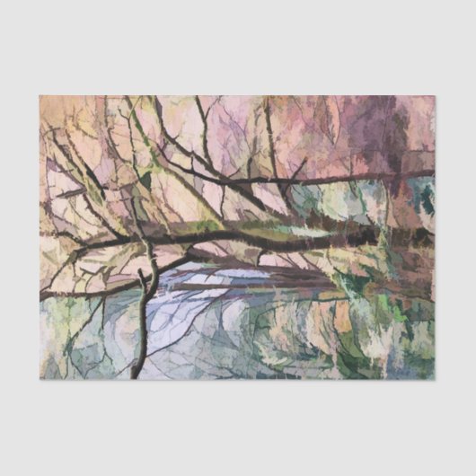 AUTUMN TREES TISSUEPAPIER (Voorkant)