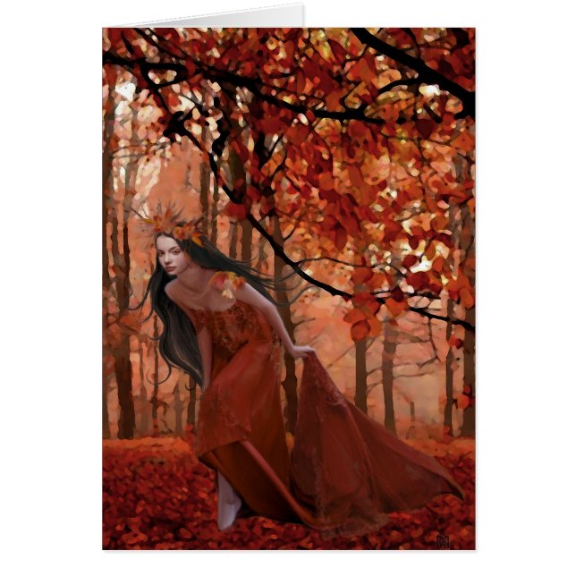 Autumn Tryst Card II (Voorkant)