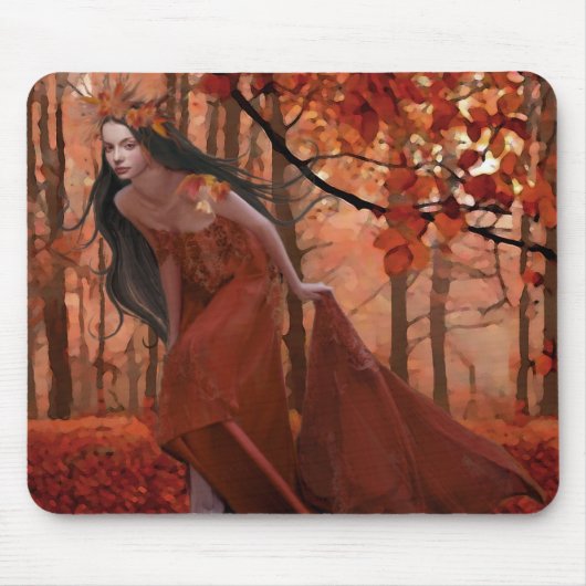 Autumn Tryst Mousepad Muismat (Voorkant)