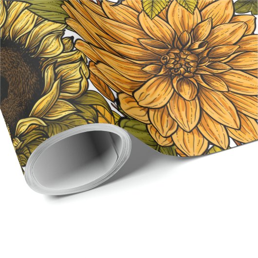 Autumn tuin 1 cadeaupapier (Rol Hoek)