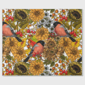 Autumn tuin 1 cadeaupapier (Vlak)