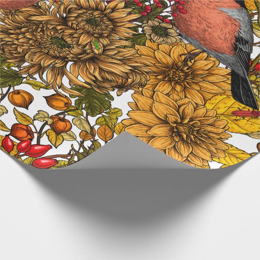 Autumn tuin 1 cadeaupapier (Hoek)