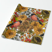 Autumn tuin 1 cadeaupapier (Uitgerold)