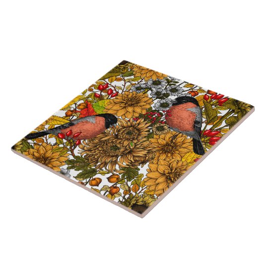 Autumn tuin 1 tegeltje (Zijkant)