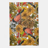 Autumn tuin 1 theedoek (Verticaal)