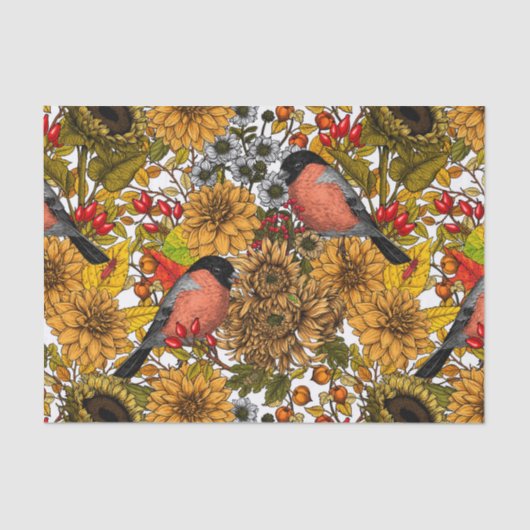 Autumn tuin 1 tissuepapier (Voorkant)