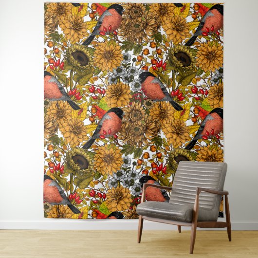 Autumn tuin 1 wandkleed (In situ)