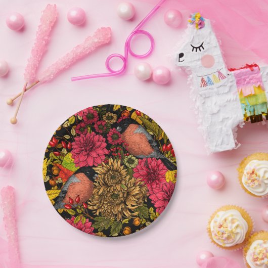 Autumn tuin 2 papieren bordje (Feest)