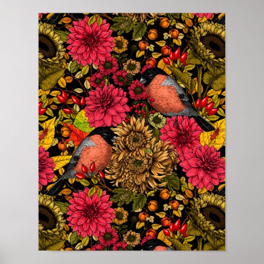 Autumn tuin 2 poster (Voorkant)