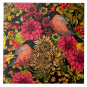 Autumn tuin 2 tegeltje (Voorkant)