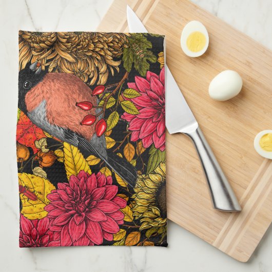 Autumn tuin 2 theedoek (Quarter Fold)