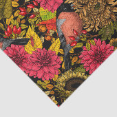 Autumn tuin 2 tissuepapier (Detail)