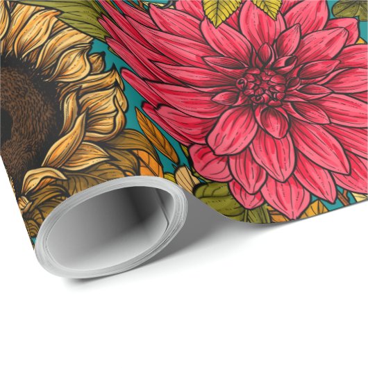 Autumn tuin 3 cadeaupapier (Rol Hoek)