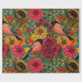 Autumn tuin 3 cadeaupapier (Vlak)