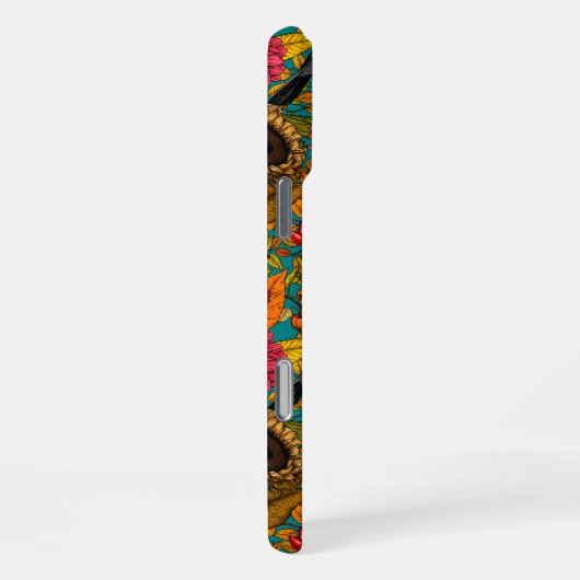 Autumn tuin 3 iPhone hoesje (Rechterkant)