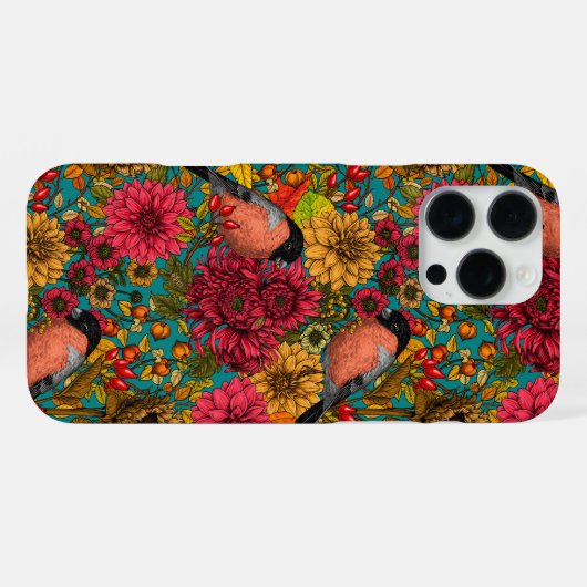 Autumn tuin 3 iPhone hoesje (Achterkant horizontaal)