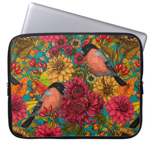 Autumn tuin 3 laptop sleeve