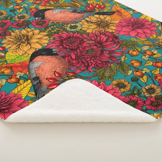 Autumn tuin 3 sherpa deken (3/4)