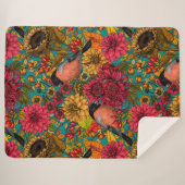 Autumn tuin 3 sherpa deken (Voorkant (horizontaal))