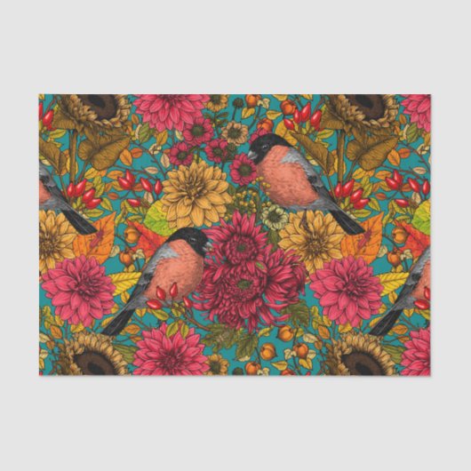 Autumn tuin 3 tissuepapier (Voorkant)