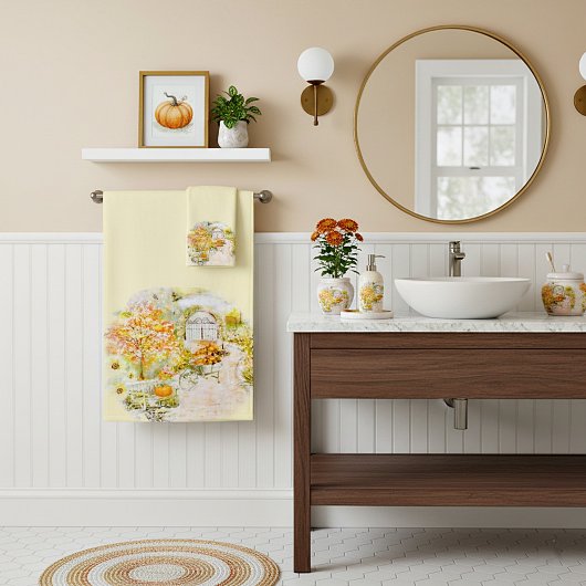 Autumn tuinbadhanddoekset bad handdoek