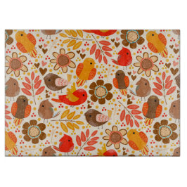 Autumn Tweet Snijplank