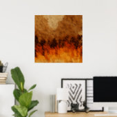 Autumn Twilight Poster (Thuiskantoor)
